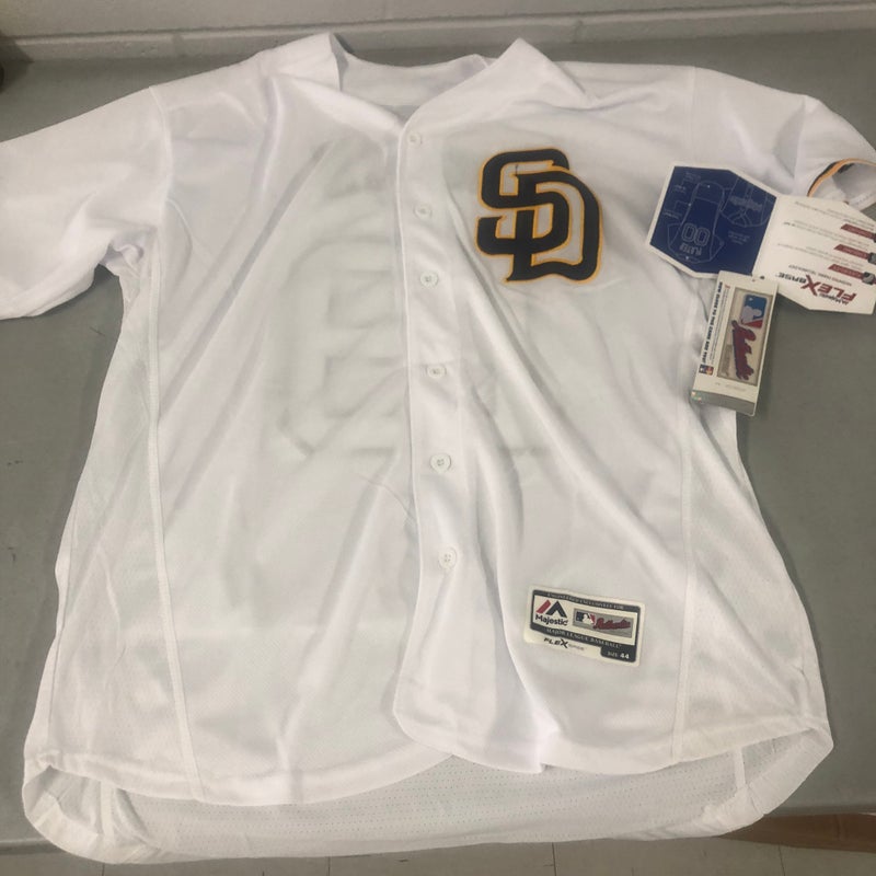 Autographed San Diego Padres Fernando Tatis Jr. Topps Navy Majestic 50th  Anniversary Authentic Jersey