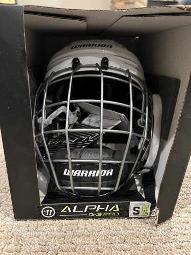 New Small Warrior Alpha One Pro Helmet