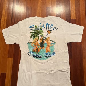 Salt Life Girls Swim Team Pocket T Shirt Large