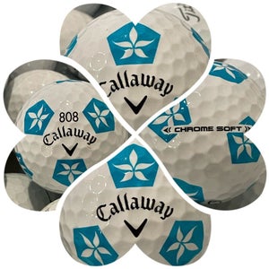 (1) RARE Callaway Chrome Soft TRUVIS Logo Golf BALL (808) Hokuala GC Hawaii