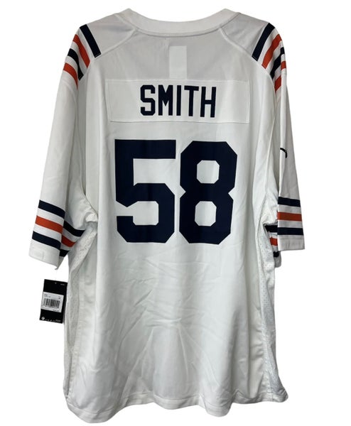 NWT Nike NFL Chicago Bears Roquan Smith Jersey White Men's 3XL 100th Season