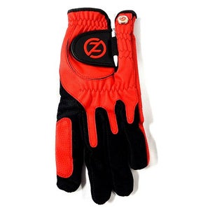 Zero Friction Performance Glove (LEFT, RED) UNIVERSAL ONE SIZE FIT Golf NEW