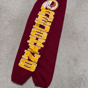 Washington Redskins Sweatpants Men Medium Red NFL Football Vintage 90s Comfy USA