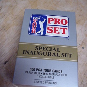 1990 PGA Tour Pro Set Special Inaugural Set Golf Trading Cards New Unsealed