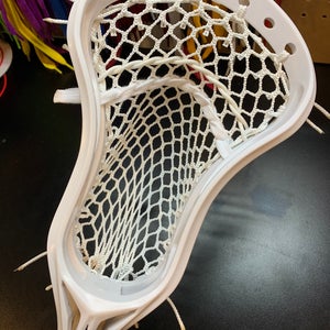 NEW Lacrosse head CUSTOM Strung with Semi-soft mesh & Mid Pocket
