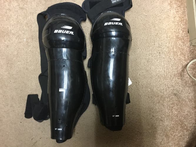 New Bauer Shin Pads