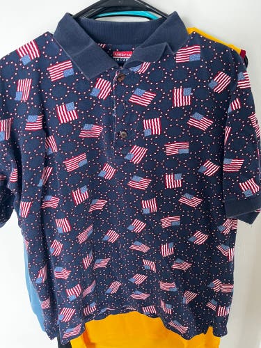 Used USA polo shirt