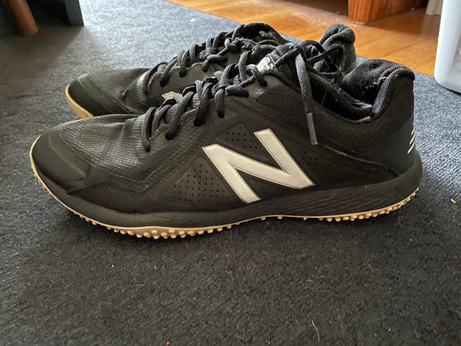 Black New Balance 4040v4 Turf Shoes