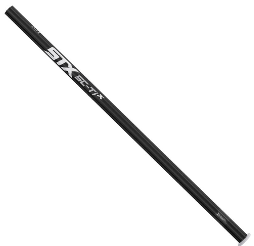 New Stx Sc-ti X Lacrosse Mens Shaft lax 30” BLACK w Black handle