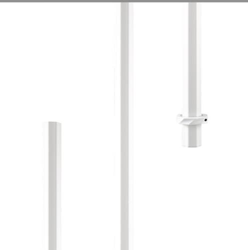 Maverik mission blank 60” WHITE Lax Lacrosse Defensive Pole Shaft