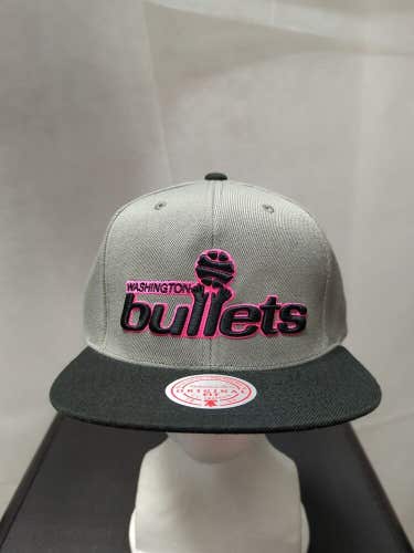 NWS Washington Bullets Mitchell & Ness Snapback Hat NBA
