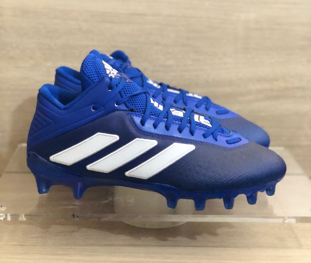 Adidas SM Freak MID Football Cleats Blue FX1314 Mens size 10.5