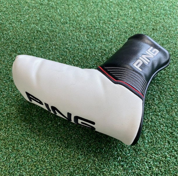 PING 2021 HEADCOVER PUTTER COVER FOR BLADES SLIGHTLY USED