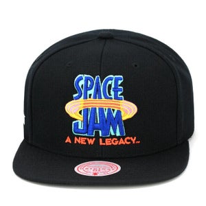 Mitchell & Ness x Space Jam 2 A New Legacy NBA Snapback Black Hat Cap