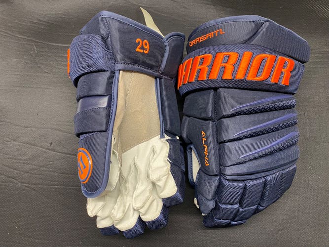 Pro Stock Return Warrior Alpha 15” Leon Draisaitl Gloves