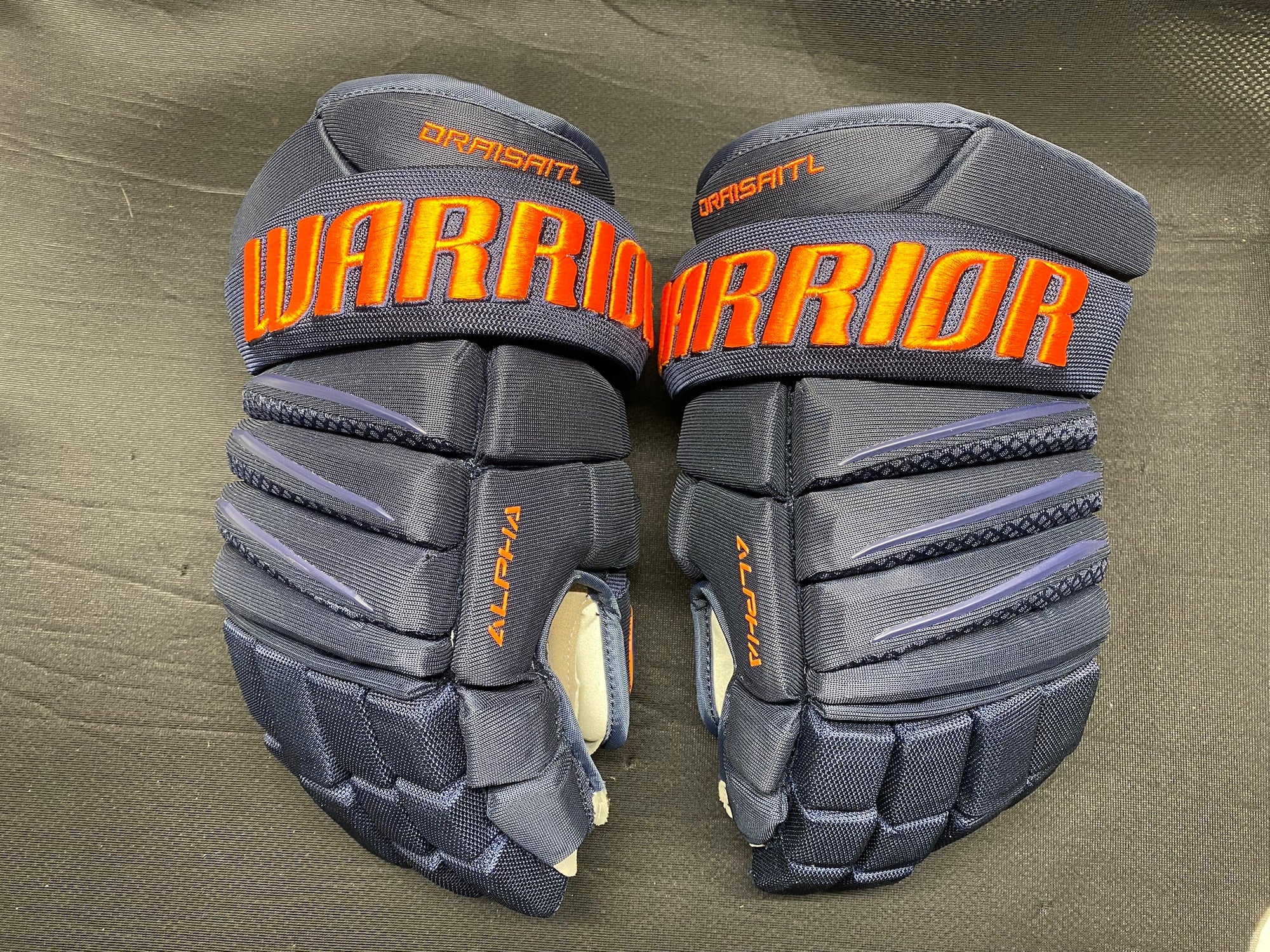 Pro Stock Return Warrior Alpha 15” Leon Draisaitl Gloves