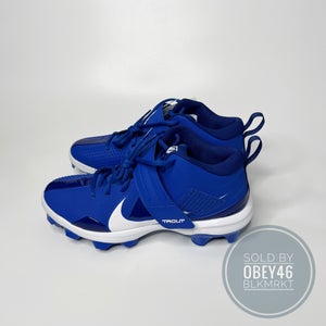 Nike Force Trout 7 MCS Baseball Cleats Blue Size 10.5