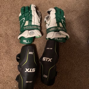 Maverik M4 Lacrosse Gloves And Stallon