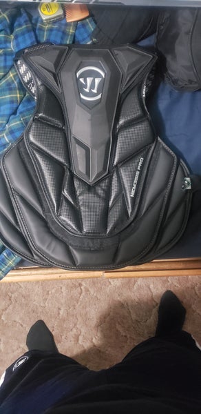 Used Large Warrior Nemesis Pro Chest Protector - MEETS NOCSAE STANDARD