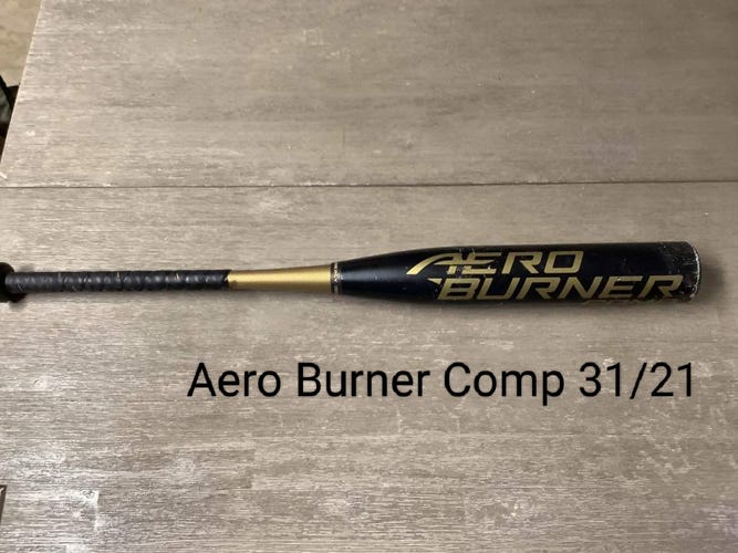 Used USSSA Certified Adidas Composite Aero Burner Comp Bat (-10) 21 oz 31"