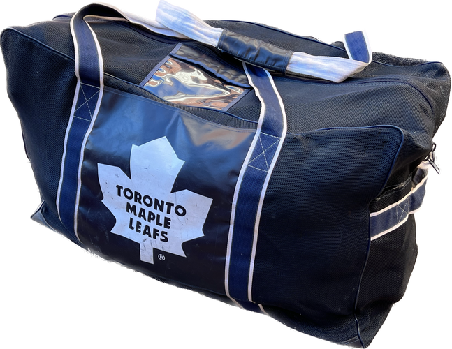 4orte Toronto Maple Leafs Custom Mesh NHL Pro Stock Hockey Player Equipment Bag