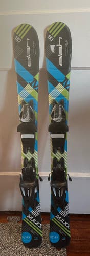 Elan Maxx 90cm kids Skis With Bindings