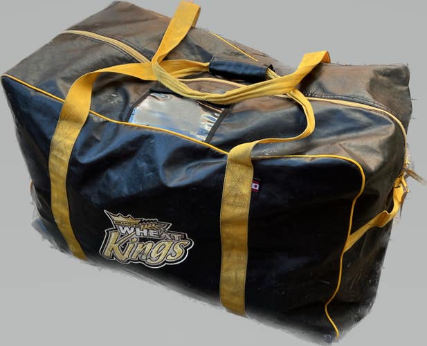 4orte Brandon Wheat Kings WHL Pro Stock Hockey Player Equipment Bag