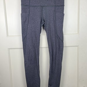 Athleta Salutation Stash Pocket Tight Heathered Gray Active Women's Size: S