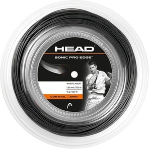 HEAD Sonic Pro Edge Tennis String Reel (Anthracite) 17G