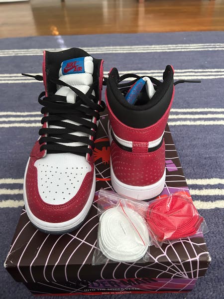 Spider-Man × Nike Air Jordan 1 HIGH OG Jordan 1 High OG Spider-Man Across the Spider-Verse (DV1748