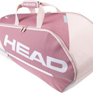 Head Tour Team Combi 6 Pack Tennis Bag Rose /White