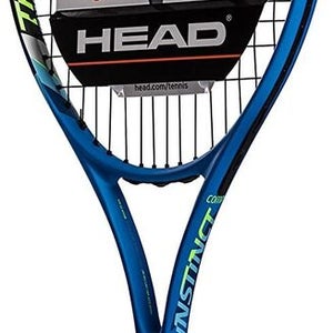 HEAD Ti. Instinct Comp Tennis Racket - Pre-Strung - 4 1/4 In Grip, Blue