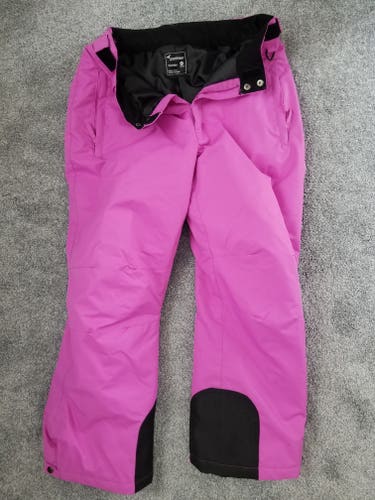 Sportneer Ski Pants (Women's, Size MEDIUM-SHORT), pink/purple