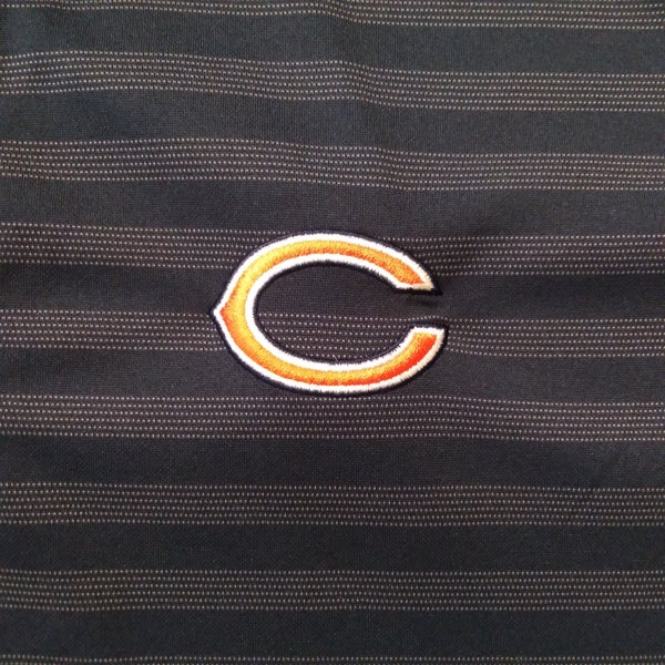 NFL Team Apparel Chicago Bears Coaches Golf Polo Shirt Sz XL