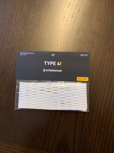 New StringKing 4F Mesh White