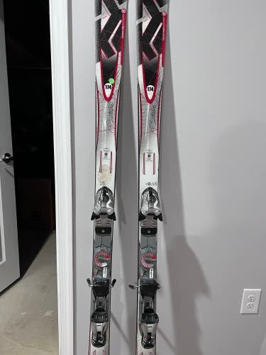 Used K2 AMP Strike All Mountain Skis With Adjustable Bindings