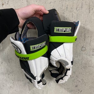 Used Warrior Evo Lacrosse Gloves 13"