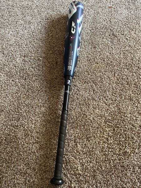 Used USSSA Certified DeMarini (-10) 20 oz 30" CF Glitch Bat