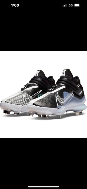 Nike Men's Sz 10.5 Mike Trout 3 MCS 856502-009 Pearl Rainbow Baseball Cleats