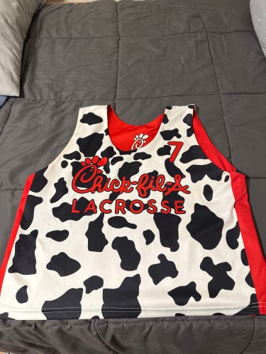 Chick Fil A Lacrosse Pinnie