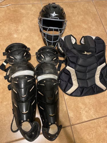 All Star System 7 Catcher's Set