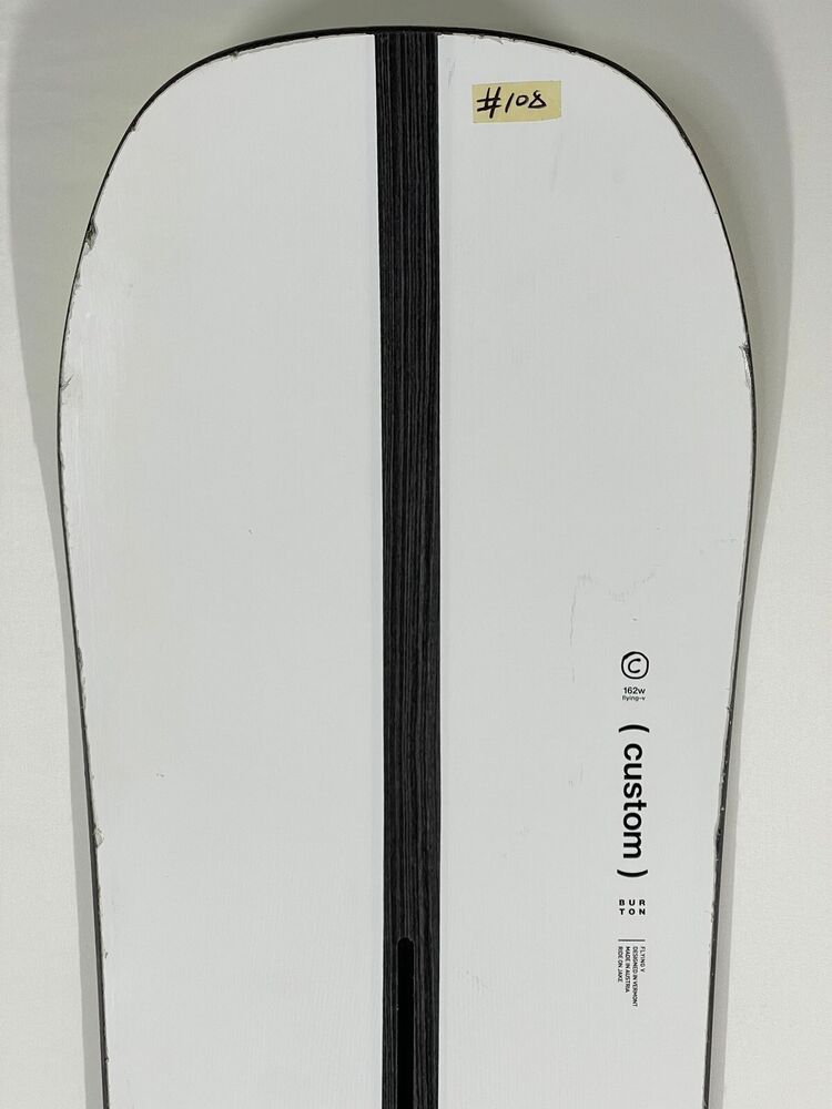 162 WIDE Burton Custom Flying V Mens Snowboard 2022 #108