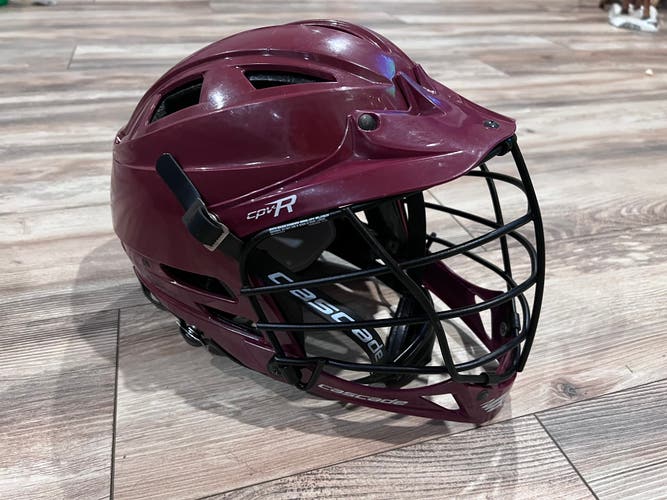 Used Cascade Maroon CPV-R Helmet