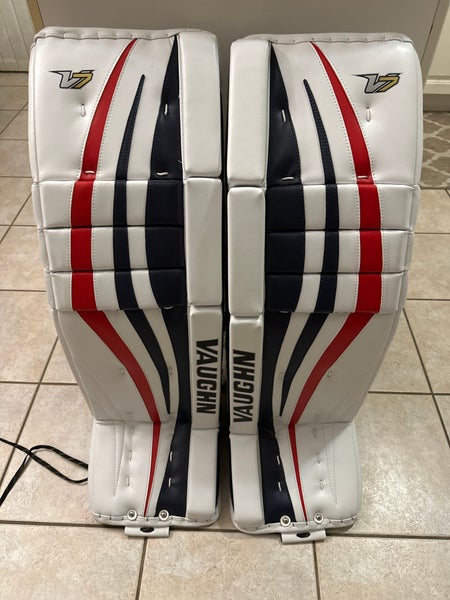 Vaughn Velocity V7 Pro XF Goalie Leg Pads 36” Plus 2 - Brand New