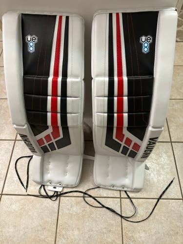 Vaughn  Velocity VE8 Pro Goalie Leg Pads 34”Plus 2. ( Brand New)