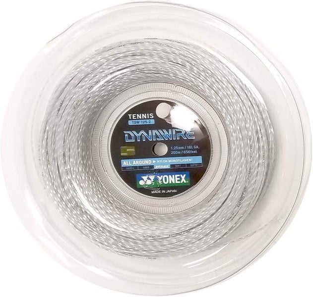 Yonex Poly Tour Drive 125/16L Tennis String Reel Silver