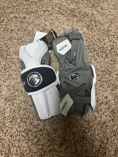 Penn State Men’s Lacrosse New Large Maverik Rome Arm Pads