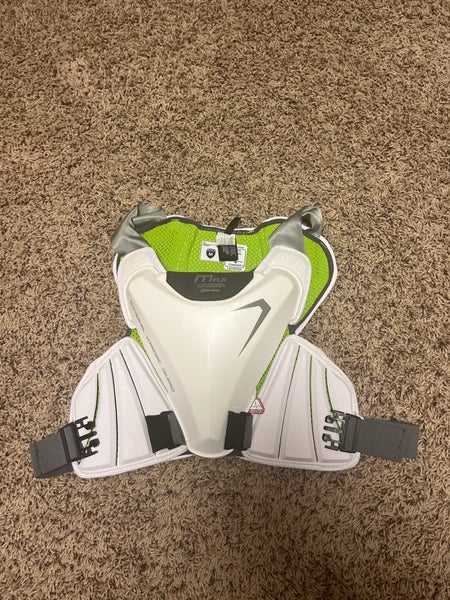 Penn State Team Issued Shoulder Pads, Used Medium Maverik Shoulder Pads