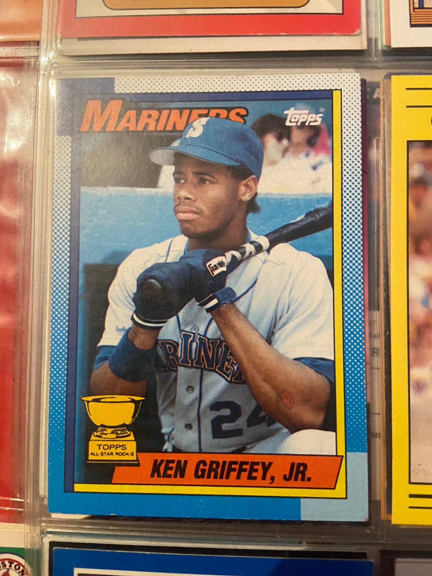 Retro Style Ken Griffey Jr Trading Card  Poster for Sale by TravianDu