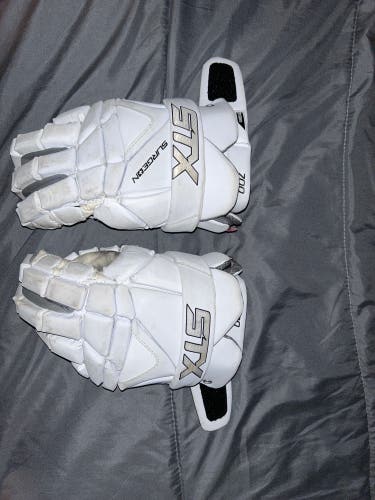 Used Player's STX large Surgeon 700 Lacrosse Gloves